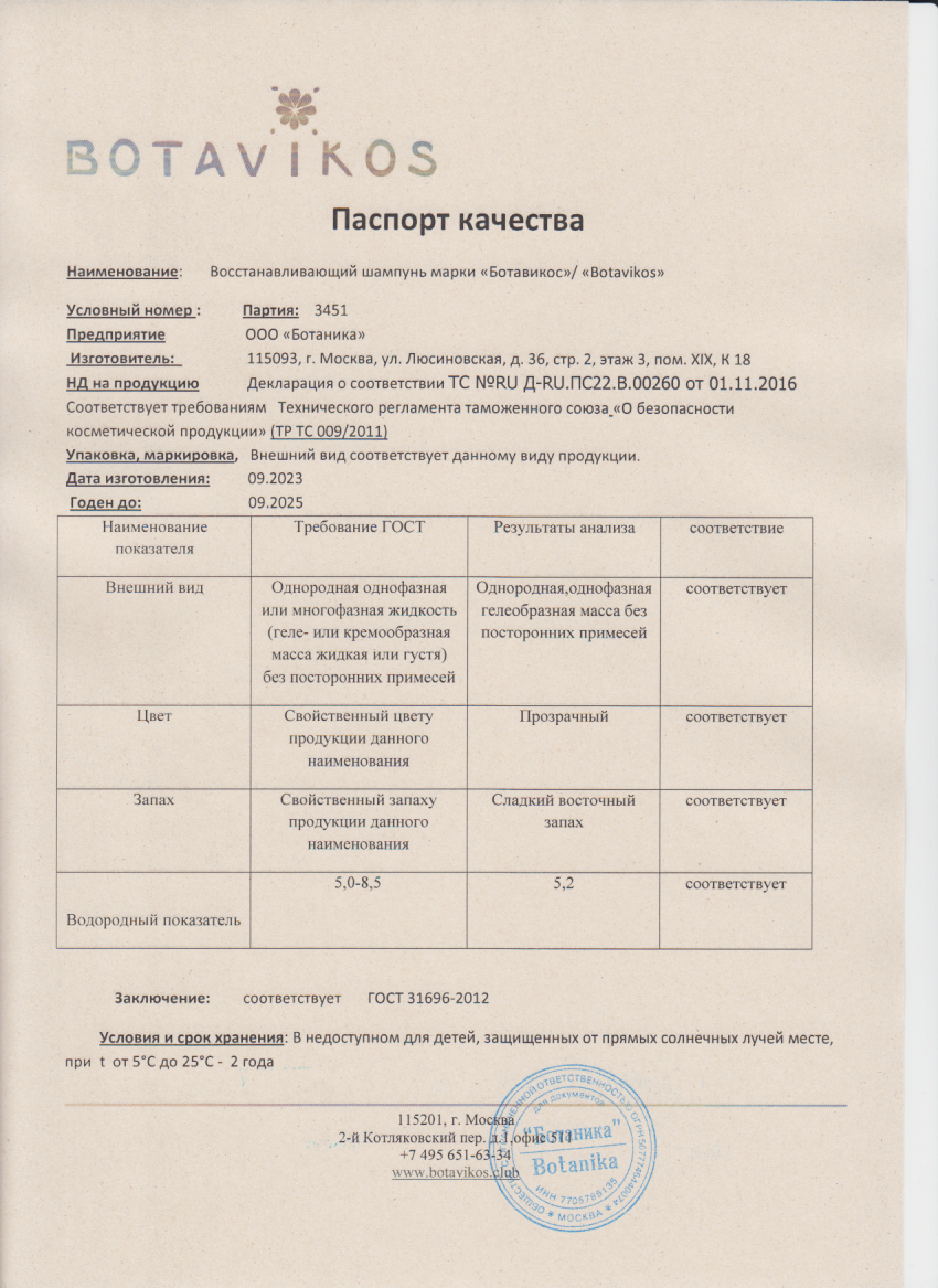 Паспорт №092023